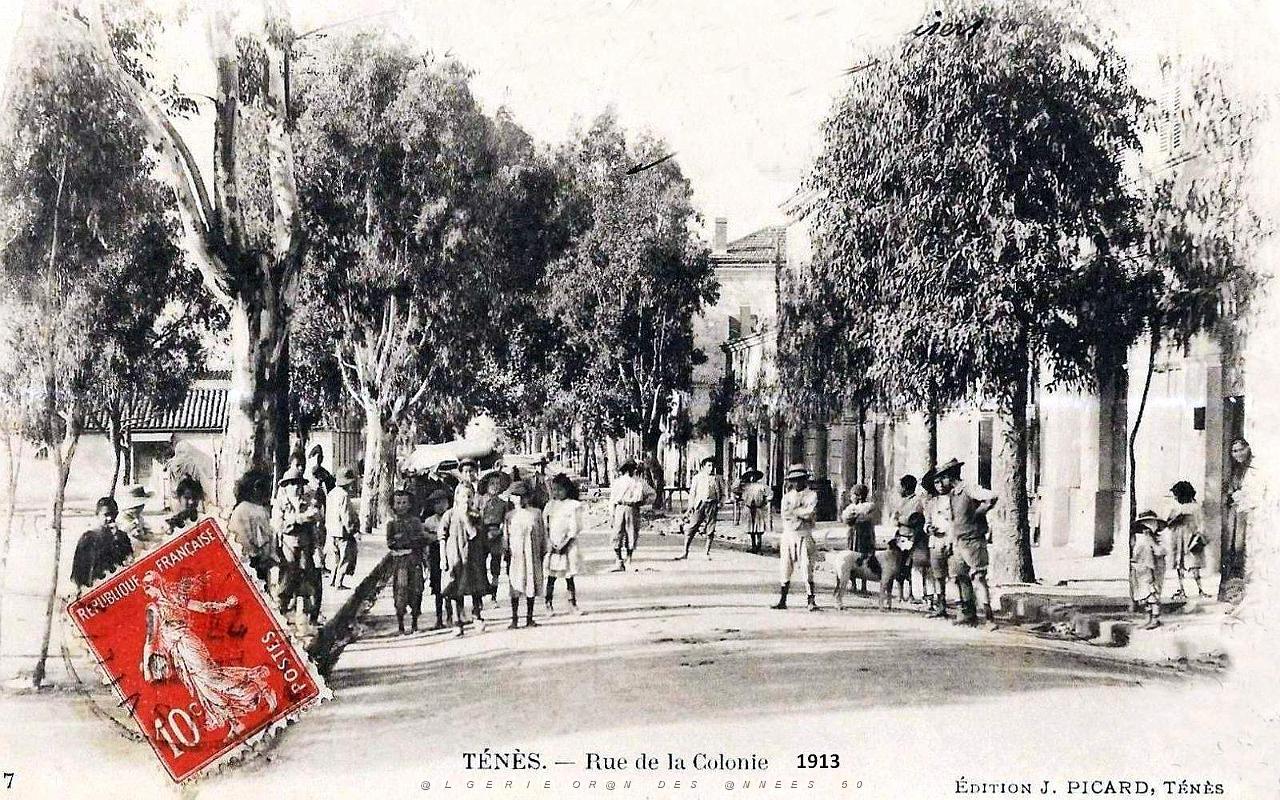 2088- Tenes - Rue de la Colonie - 1913.jpg
